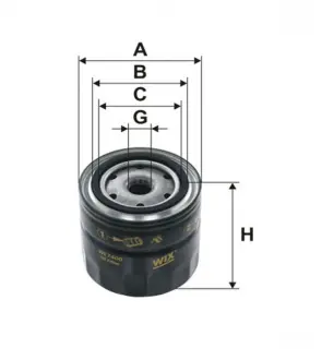 Фильтр масляный (OP 567/3) WIX FILTERS WL7400