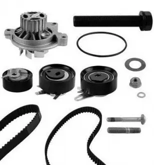 Комплект ременя ГРМ + помпа Metelli 30-0758-3