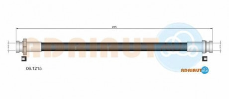 Тормозной шланг ADRIAUTO 06.1215