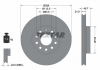 Тормозной диск TEXTAR PRO 92120805
