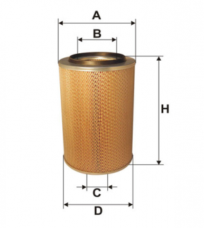 Фильтр воздушный (AM 400) WIX FILTERS 93344E