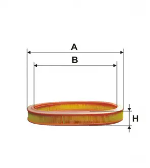 Фильтр воздушный (AE 251) WIX FILTERS WA6004