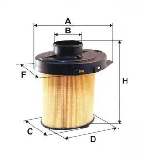 Фільтр повітряний (AK 246) WIX FILTERS WA6033