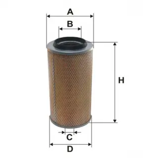 Фильтр воздушный (AM 406) WIX FILTERS 42169E
