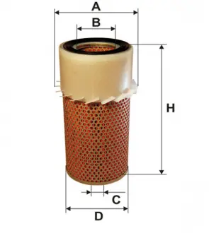 Фильтр воздушный (AM 430) WIX FILTERS WA6104