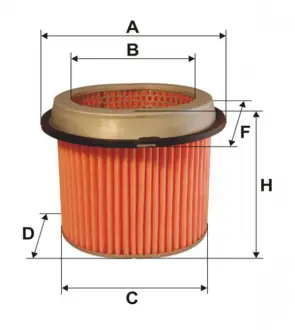 Фильтр воздушный (AM 433) WIX FILTERS WA6108
