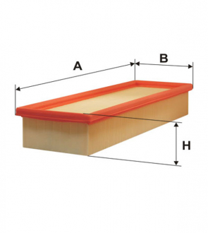 Фильтр воздушный (AP 137) WIX FILTERS WA6318 (фото 1)