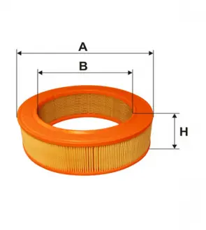 Фільтр повітряний (AR 204) WIX FILTERS WA6386