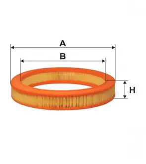 Фильтр воздушный (AR 222) WIX FILTERS WA6403
