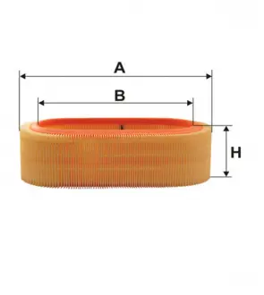 Фільтр повітряний (AR 225) WIX FILTERS WA6406