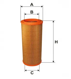 Фильтр воздушный (AR 257) WIX FILTERS WA6435