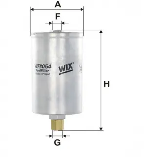 Фільтр паливний (PP 849) WIX FILTERS WF8054