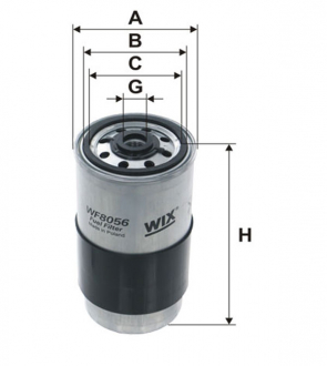 Фильтр топливный (PP 850) WIX FILTERS WF8056 (фото 1)
