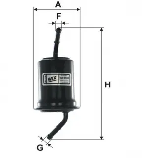 Фільтр паливний (PP 880) WIX FILTERS WF8080