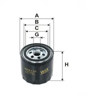 Фільтр паливний (PP 922) WIX FILTERS WF8110