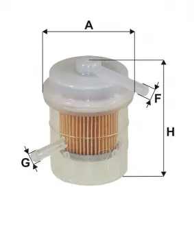 Фильтр топливный (PS 860) WIX FILTERS WF8133