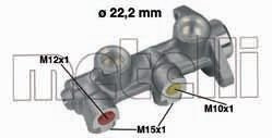 Главный тормозной цилиндр Metelli 05-0189