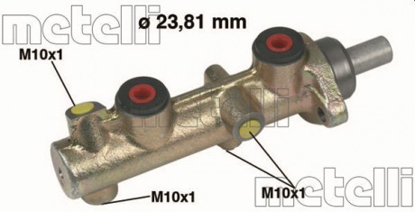 Головний гальмівний циліндр Metelli 05-0203 (фото 1)