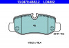 Тормозные колодки ceramic 13.0470-4882.2