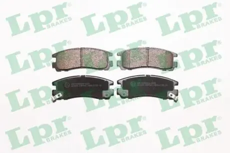 Тормозные колодки дисковые LPR 05P043