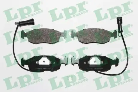 Тормозные колодки дисковые LPR 05P269