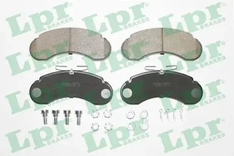 Тормозные колодки дисковые LPR 05P415