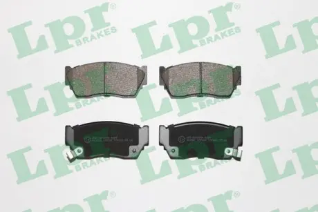 Комплект гальмівніх колодок з 4 шт. дисків LPR 05P520