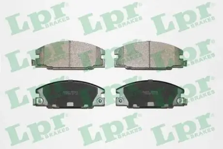 Комплект гальмівніх колодок з 4 шт. дисків LPR 05P544