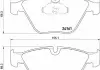 Тормозные колодки BREMBO P06081 (фото 1)