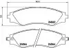 Гальмівні колодки BREMBO P10006 (фото 1)