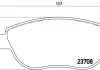 Тормозные колодки BREMBO P23119 (фото 1)