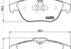 Тормозные колодки BREMBO P50068 (фото 1)