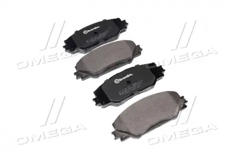 Гальмівні колодки BREMBO P83071