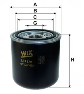 Фільтр масляний (AD 785) WIX FILTERS 93118E