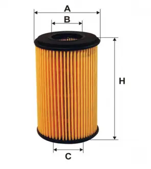Фильтр масляный (OE 666) WIX FILTERS WL7293