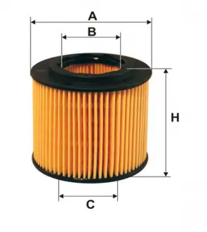 Фильтр масляный (OE 671) WIX FILTERS WL7318