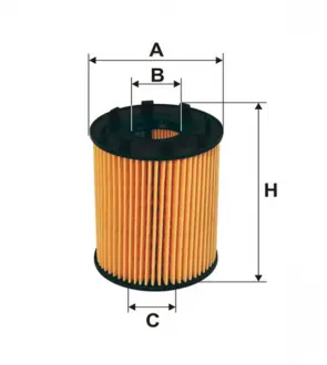 Фильтр масляный (OE 670) WIX FILTERS WL7408