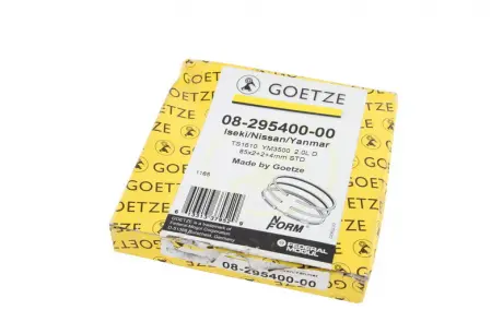 Кільця поршневі GOETZE 08-295400-00