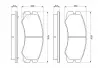 Гальмівні колодки BOSCH 0986424366 (фото 7)
