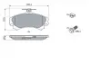 Тормозные колодки BOSCH 0986424371 (фото 7)