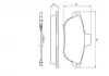 Тормозные колодки BOSCH 0986424415 (фото 6)