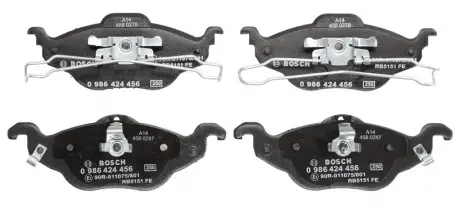 Тормозные колодки BOSCH 0986424456
