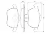 Тормозные колодки BOSCH 0986424481 (фото 6)