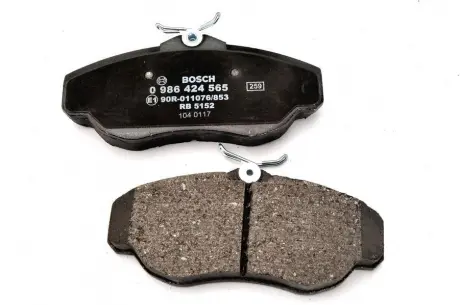 Гальмівні колодки BOSCH 0986424565