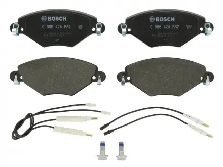 Тормозные колодки BOSCH 0986424582