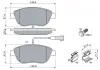 Тормозные колодки BOSCH 0986424596 (фото 6)