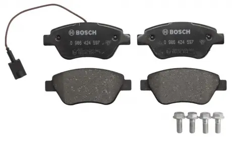 Тормозные колодки BOSCH 0986424597