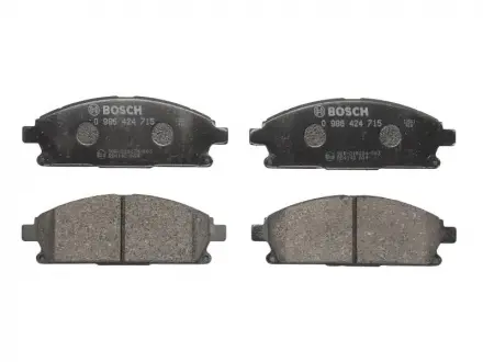 Гальмівні колодки BOSCH 0986424715