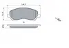 Тормозные колодки BOSCH 0986424716 (фото 8)