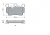 Тормозные колодки BOSCH 0986424741 (фото 6)